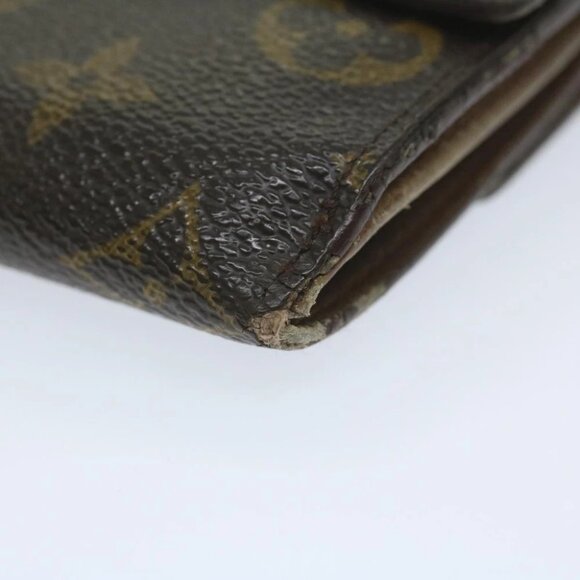LOUIS VUITTON Monogram Portefeuille Elise Wallet M61654 LV Auth 62227 - Picture 10 of 16